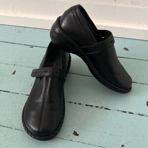 Propet Size US5M (B) Catalina Slip on Loader Black Leather Orthotic Diabetic